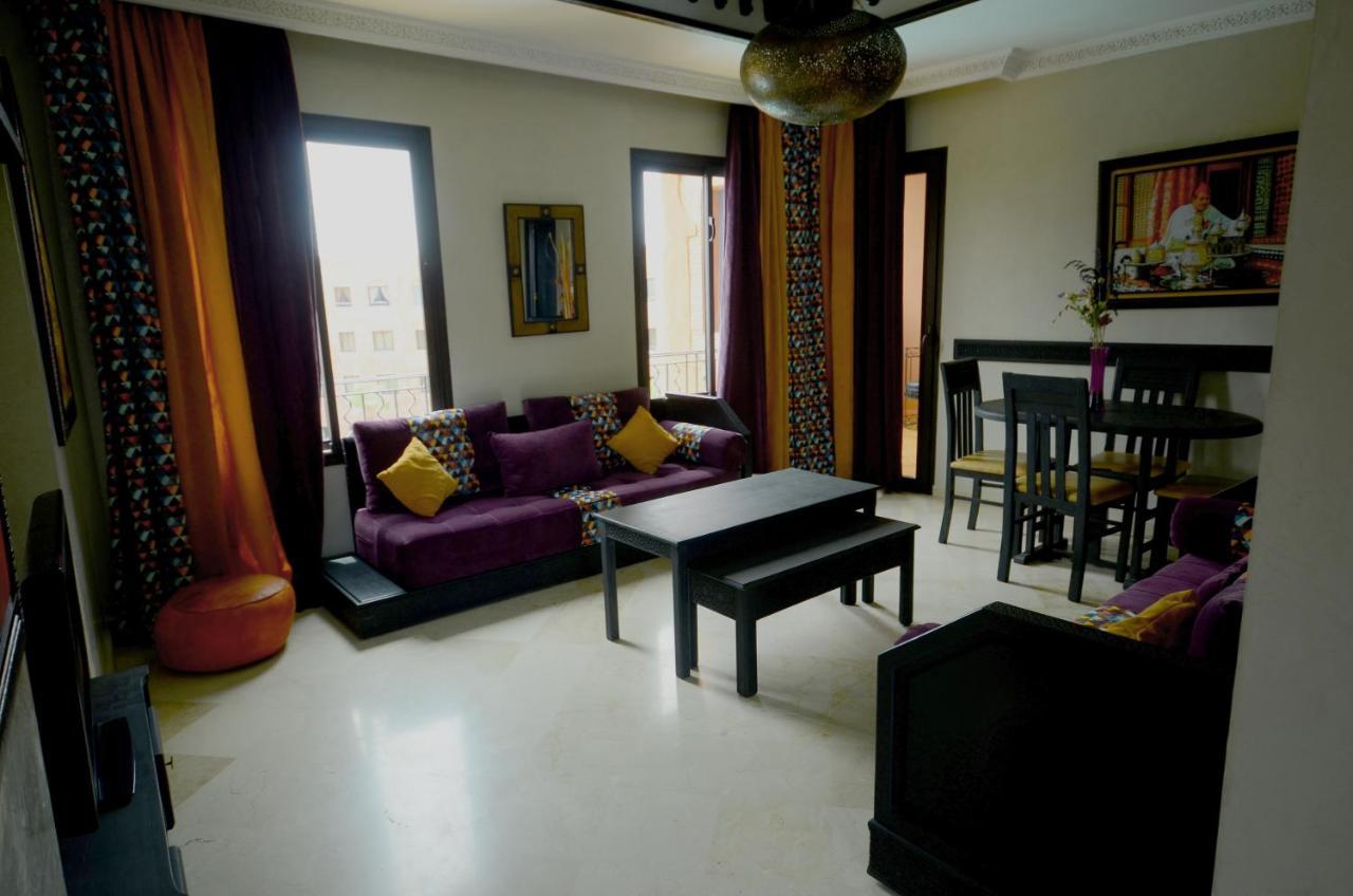 Appartamento Appart Vue Piscine Et Montagne Marrakech Marrakesh Esterno foto